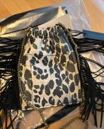Nieuwe Leopard Fringe Bag - 10days Amsterdam, Ophalen of Verzenden, Nieuw, Blauw, Handtas
