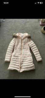 Peutery dames winterjas z.g.a.n. met bont kraag, Ophalen of Verzenden, Zo goed als nieuw, Maat 46/48 (XL) of groter, Beige