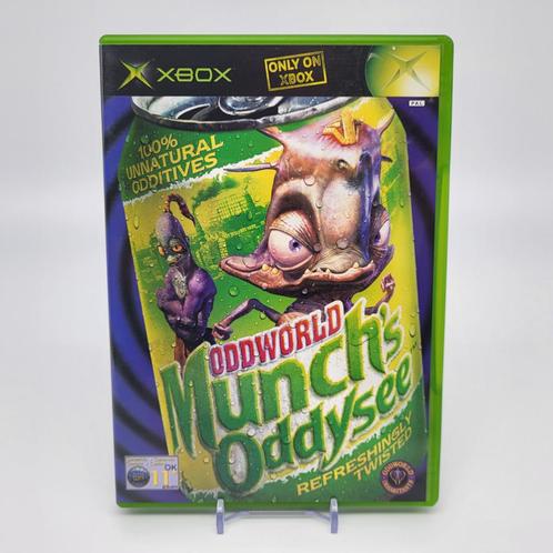 Oddworld Munch's Oddysee - XBOX Original - PAL, Spelcomputers en Games, Games | Xbox Original, Gebruikt, Avontuur en Actie, 1 speler