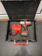 Milwaukee slagmoersleutel sleutel m18 chiwf12+ accu en lader, Doe-het-zelf en Verbouw, Gereedschapskisten, Ophalen of Verzenden