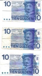 3 X 10 Gulden biljetten 1968, Los biljet, 10 gulden, Verzenden