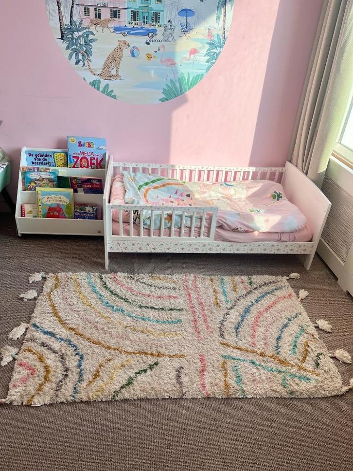 Kindertapijt Berber babykamer tapijt kinderkamer, Huis en Inrichting, Stoffering | Tapijten en Kleden, Gebruikt, 50 tot 100 cm