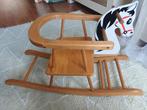 Vintage houten hobbelpaard, Ophalen, Gebruikt