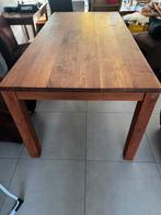 Een mooie houten tafel 180x90, Huis en Inrichting, Tafels | Eettafels, Gebruikt, Vijf personen of meer, Rechthoekig, 50 tot 100 cm