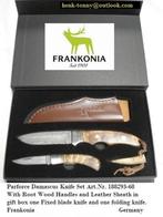 T.k.a. Parforce Damascus Knife Set., Overige soorten, Duitsland, Ophalen of Verzenden, Mes of Dolk