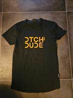 Zwart Dtch Dude T-shirt - Maat L, Maat 52/54 (L), Zwart, Ophalen of Verzenden, Dtch Dude