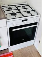 Gasfornuis Siemens, Witgoed en Apparatuur, Fornuizen, Ophalen, 4 kookzones, Zo goed als nieuw, Gas