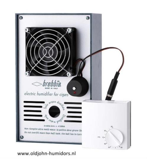 BV70 Brebbia professionele elektronische humidor bevochtiger, Verzamelen, Rookartikelen, Aanstekers en Luciferdoosjes, Nieuw, Tabaksdoos of Verpakking