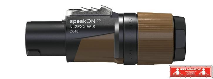 Neutrik speakon 2 aansluiting, Muziek en Instrumenten, Kabels en Stekkers, Nieuw, Speaker of Versterker, Ophalen of Verzenden