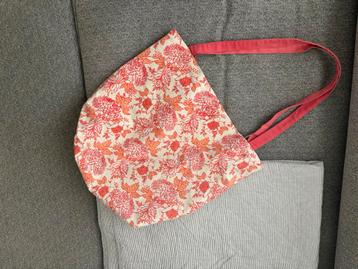 Babassu grote shopper, loffs grote tas, lange hengsels beschikbaar voor biedingen