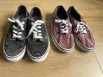 Vans 2x maat 41 paars roze boho print & grijs motief slang, Ophalen of Verzenden, Grijs, Vans, Sneakers of Gympen