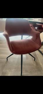 8 Draaibare Velvet Eetkamerstoelen, Ophalen, Overige kleuren, Zo goed als nieuw, Stof