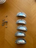 5 Handgrepen - RVS/Chroom, Ophalen of Verzenden, Gebruikt