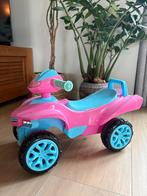Loopauto roze/blauw met geluid, Ophalen of Verzenden, Gebruikt, Loopvoertuig