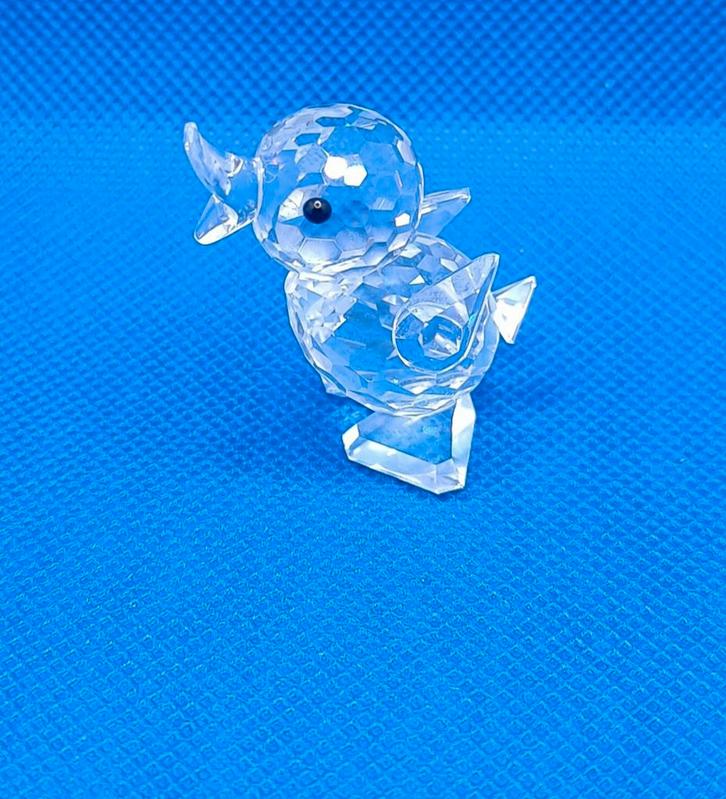 Swarovski eend, Verzamelen, Swarovski, Zo goed als nieuw, Figuurtje, Ophalen of Verzenden