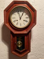 Amerikaanse Wandklok, Huis en Inrichting, Woonaccessoires | Klokken, Ophalen, Zo goed als nieuw, Analoog, Wandklok