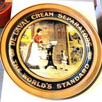 Memorabel Dienblad De Laval Cream Separator Bord Antiek oud, Ophalen of Verzenden