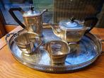 Zilveren servies voor koffie en thee (6028), Antiek en Kunst, Ophalen