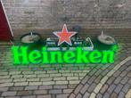 Heineken bier, Verzamelen, Biermerken, Reclamebord, Plaat of Schild, Heineken, Ophalen of Verzenden, Zo goed als nieuw