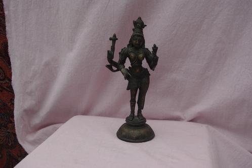 Godin Shiva en Parvathi  ( Aziatisch, Antiek en Kunst, Kunst | Niet-Westerse kunst, Ophalen of Verzenden