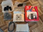 Switch OLED + Mario Brothership, Spelcomputers en Games, Spelcomputers | Nintendo Switch, Ophalen of Verzenden, Zo goed als nieuw
