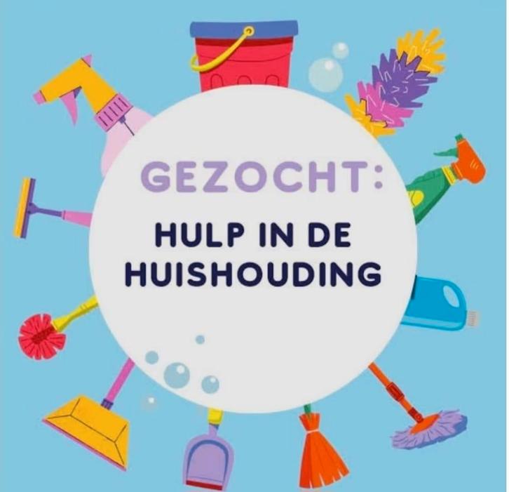 Gezocht hulp in de huishouding, Vacatures, Vacatures | Schoonmaak en Facilitaire diensten, Overige niveaus, Starter, Overige vormen