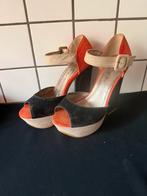 Vintage schoenen, Ophalen of Verzenden, Gedragen, Zwart