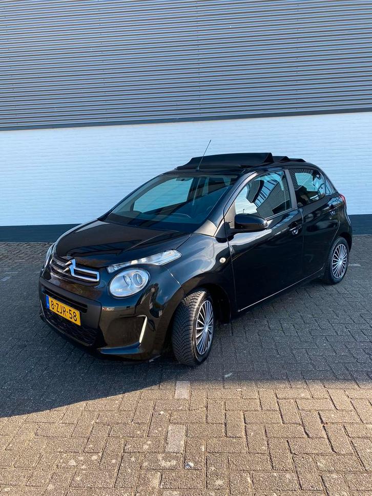 Citroën C1 1.0 E-vti 68 5-DRS 2015 Zwart, Auto's, Citroën, Bedrijf, C1, Benzine, A, Hatchback, Handgeschakeld, Origineel Nederlands