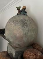 Keramiek beeld. Aarde en kinderen, Ophalen, Zo goed als nieuw