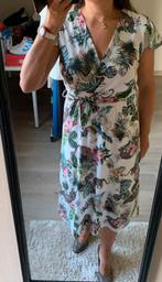 Wit tropisch kleed NIEUW, Maat 38/40 (M), Julie Mode, Wit, Nieuw