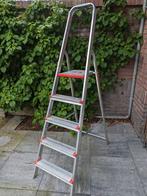Huishoudtrap 4 treden, Doe-het-zelf en Verbouw, Ladders en Trappen, Gebruikt, Minder dan 2 meter, Ophalen
