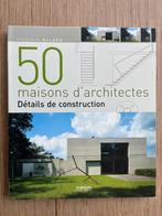 50 architecten huizen/plattegronden/details, Boeken, Ophalen of Verzenden, Gelezen