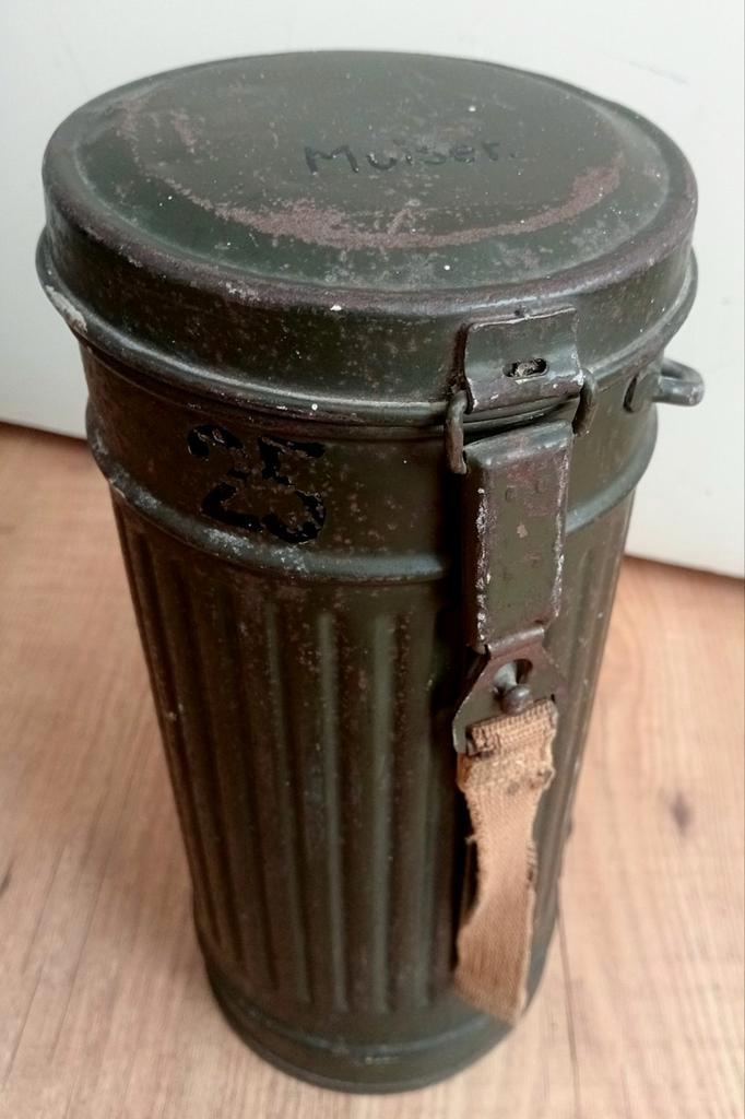 WW2 Duitse Gasmaskerbus  mooie staat !, Verzamelen, Militaria | Tweede Wereldoorlog, Overige soorten, Overige typen, Duitsland
