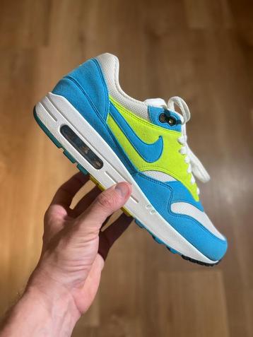 Nike Air Max 1 ‘Volt Blue’ 42,5 42.5 beschikbaar voor biedingen