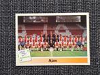 Panini Voetbal 95 Ajax Team, Verzamelen, Sportartikelen en Voetbal, Verzenden, Zo goed als nieuw, Ajax, Poster, Plaatje of Sticker