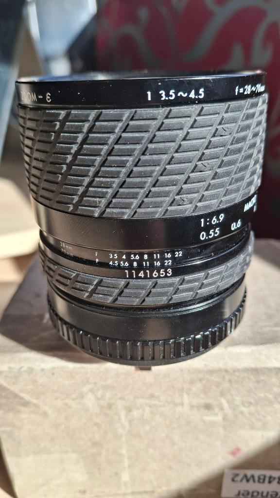 Sigma MF 28-70mm F/3.5-4.5 Multi-Coated Vintage lens, Audio, Tv en Foto, Fotografie | Lenzen en Objectieven, Gebruikt, Standaardlens