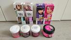 Verschillende haarverf producten roze, bruin shampoo masker, Ophalen of Verzenden, Nieuw, Overige typen