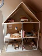 Groot Poppenhuis met Meubels, Ophalen, Gebruikt, Poppenhuis