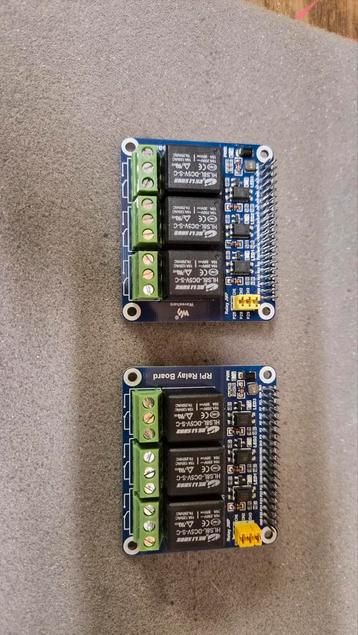 2x Raspberry Pi Relay Board beschikbaar voor biedingen