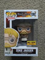 Zeke Jaeger 1302 Attack on Titan Funko Pop Anime Manga, Ophalen of Verzenden, Zo goed als nieuw