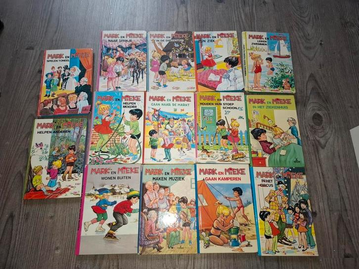 14 boekjes van mark en mieke, Boeken, Kinderboeken | Jeugd | onder 10 jaar, Gelezen, Fictie algemeen, Ophalen of Verzenden