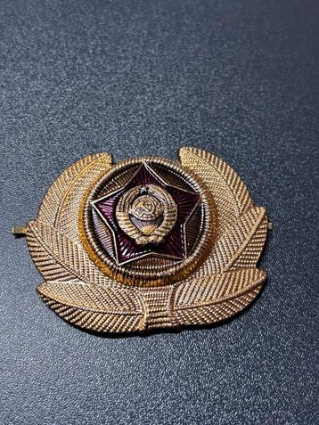 USSR NKVD Speciale Communicatie Hoedinsigne Kokarde beschikbaar voor biedingen