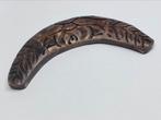 grote hanger/tussenstuk maanvorm bone  95x27mm , Ophalen of Verzenden, Gebruikt, Tussenstuk of Tussenkraal