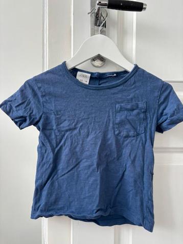Zara shirt blauw - maat 98 beschikbaar voor biedingen