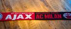Ajax - AC Milan Sjaal 2010, Onbekend, Ophalen of Verzenden, Zo goed als nieuw, Onbekend