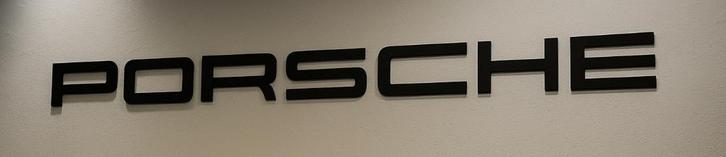 Porsche wall letters, Auto diversen, Auto-accessoires, Ophalen of Verzenden