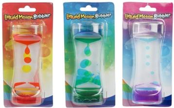 Liquid motion bubbler vloeibare lava zandloper 14 cm assorti beschikbaar voor biedingen