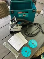 Te koop: gloednieuw sleuvenfrees Makita BIEDEN VANAF €295,-, Doe-het-zelf en Verbouw, Gereedschap | Freesmachines, Ophalen, Sleuvenfrees