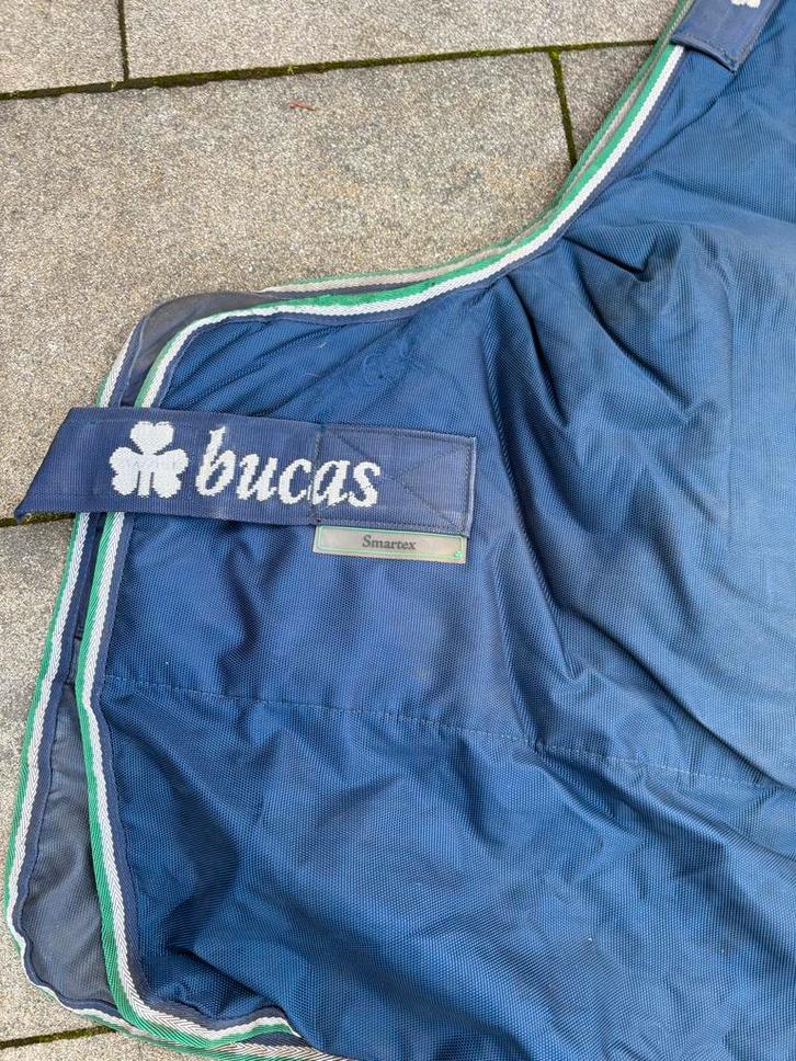 Bucas smartex extra + bucas hals, Dieren en Toebehoren, Paarden en Pony's | Dekens en Dekjes, Gebruikt, Deken, Ophalen of Verzenden