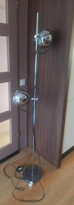Vintage DBGM Bollenlamp Vloerlamp, Huis en Inrichting, Lampen | Vloerlampen, Ophalen of Verzenden, Metaal, Vintage, 150 tot 200 cm